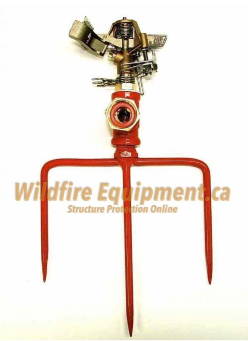 1/2" RainBird Premium Adjustable Ground Spike Sprinkler - Image 3