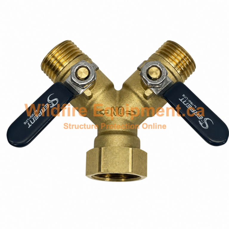 1/2″ Brass Full-Port Y with Shutoff Valves product image